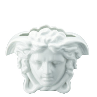 Wazon Versace Medusa Grande - 15 cm biały