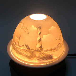 Porcelanowy Lampion-Latarnia Morska