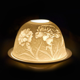 Porcelanowy Lampion-Goździk