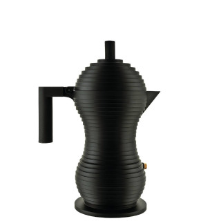 Alessi - kawiarka Pulcina czarna 20 cm