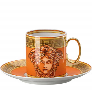 Filiżanka do kawy Versace Medusa Amplified Orange Coin