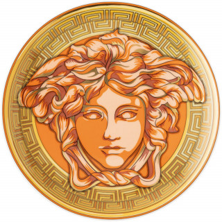 Talerz 17cm Versace Medusa Amplified Orange Coin