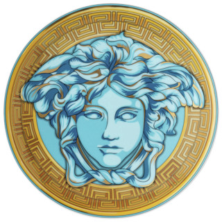 Talerz 17 cm Versace Medusa Amplified Blue Coin