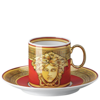 Filiżanka do espresso Versace Medusa Amplified Golden Coin