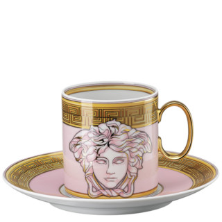 Filiżanka do kawy Versace Medusa Amplified Pink Coin